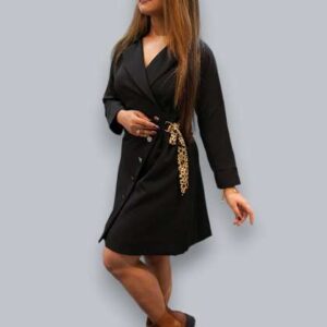 bello dona clothing women shirt collar wrap dress