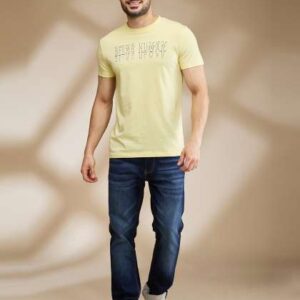 being human brand logo printed pure cotton tshirt