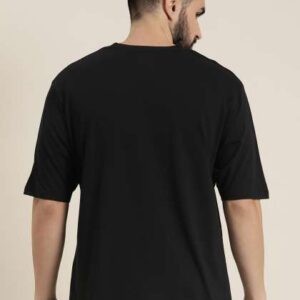 dillinger men striped oversized tshirt