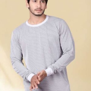 divra clothing men regular fit striped tshirt