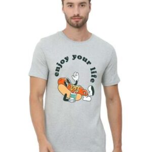 ecoline clothing men bio finish graphic printed ro