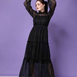 fabway clothing fit flare maxi dress