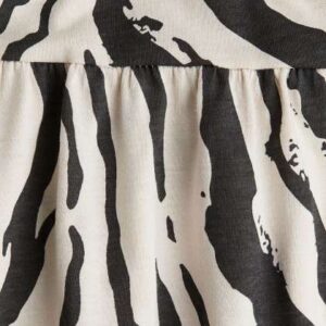 hm patterned cotton dress