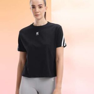 hrx by hrithik roshan women solid lifestyle tshirt