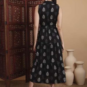 kalini women ethnic motifs printed tieups fit and