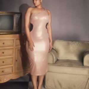 lea clothing co one shoulder bodycon dress