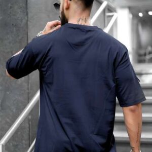 maniac men typography round neck tshirt