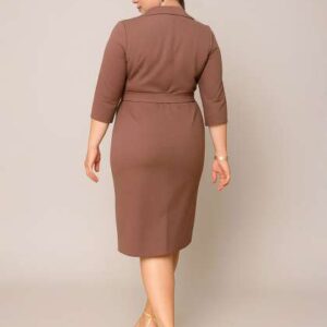sassafras women solid curve bodycon midi dress