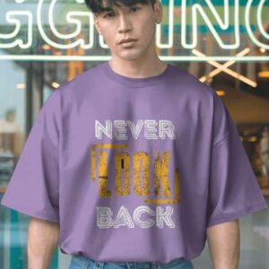 silver moon clothing men oversized typography tshi