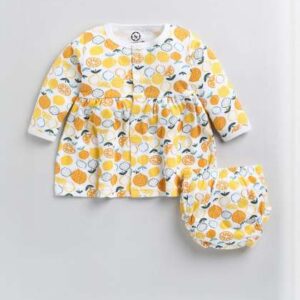 the cotton baby girls pack of 2 clothing set