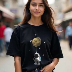 togs terre women graphic printed round neck cotto