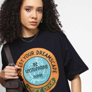 the roadster life co oversized fit typography prin