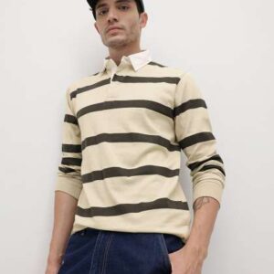 the roadster lifestyle co men striped polo collar