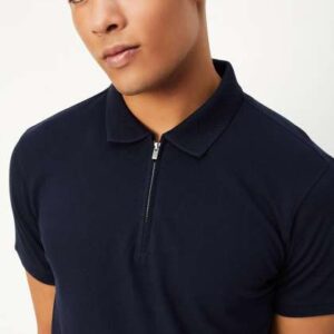 max polo collar pure cotton tshirt